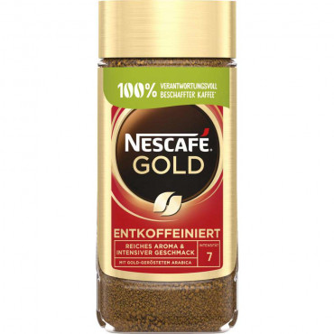Instant-Kaffee Gold, entkoffeiniert