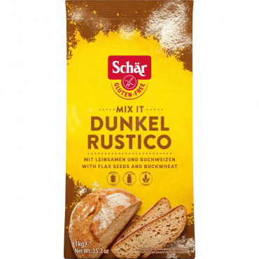 Brotmehlmischung Brotmix Dunkel, glutenfrei