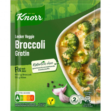 Fix-Gewürzmischung, Broccoli-Gratin