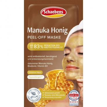 Peel-Off Maske, Manuka Honig