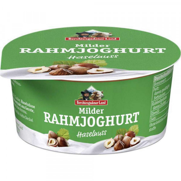 Rahmjoghurt, Haselnuss