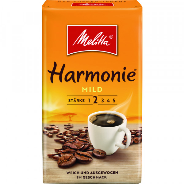 Kaffee Harmonie Mild, gemahlen