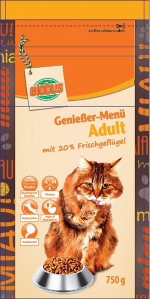 Katzenfutter "Genießer-Menü", Adult