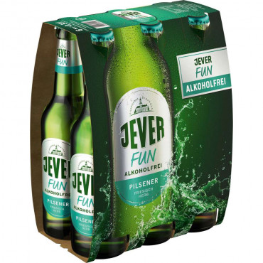 Pilsener Bier Fun, alkoholfrei (6x 0,330 Liter)