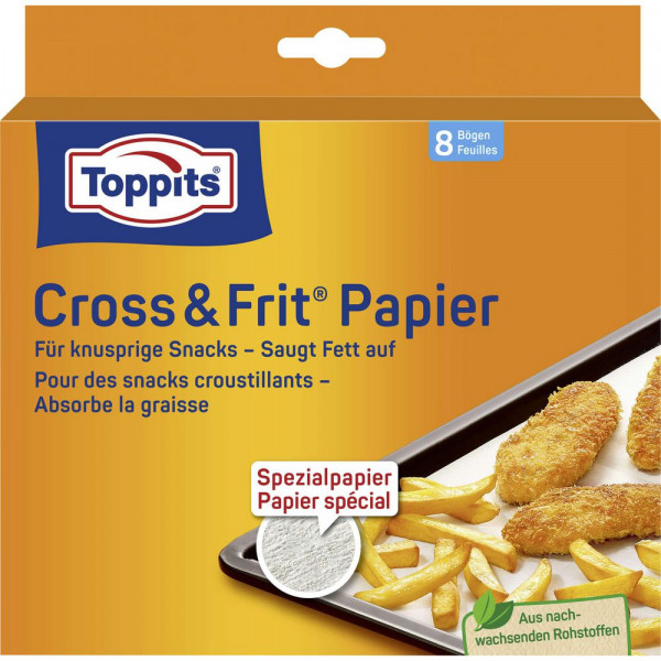 Back-und Spezial-Papier Cross & Frit, 8 Stück