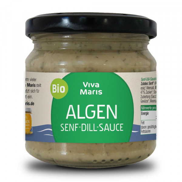 Algen Senf-Dill Sauce, aus Maris-Algen