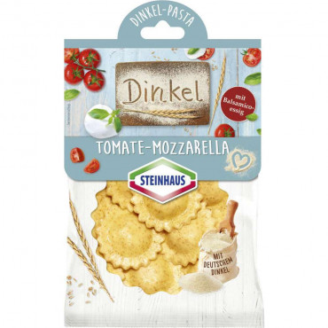 Dinkel-Pasta Tomate-Mozzarella