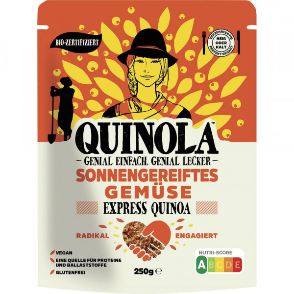 Bio Quinoa, sonnengereiftes Gemüse
