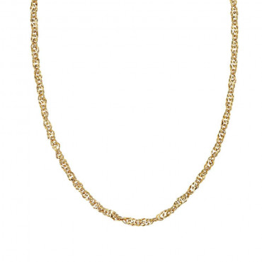 Damen Halskette aus Silber 925, vergoldet (4056874027618)