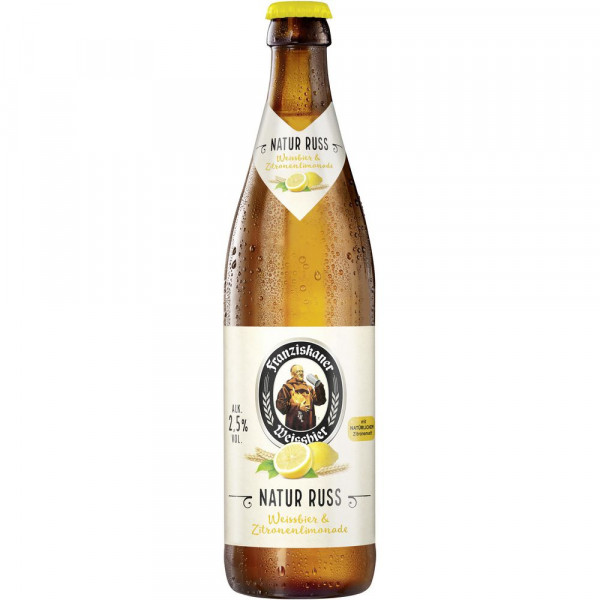 Biermischgetränk, Weißbier Natur Russ 2,5% (20 x 0.5 Liter)