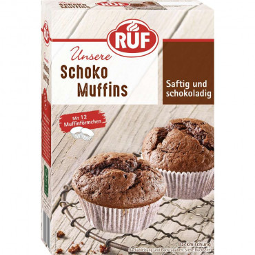 Muffins Backmischung, Schoko