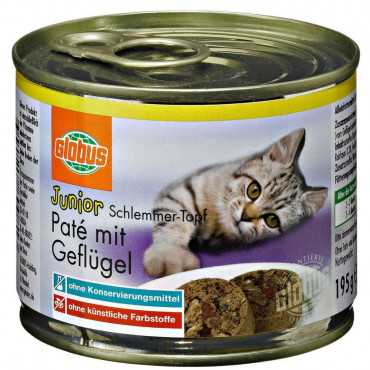 Katzen-Nassfutter Junior Schlemmer-Topf, Geflügel