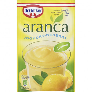 Joghurt Dessert Aranca, Zitrone