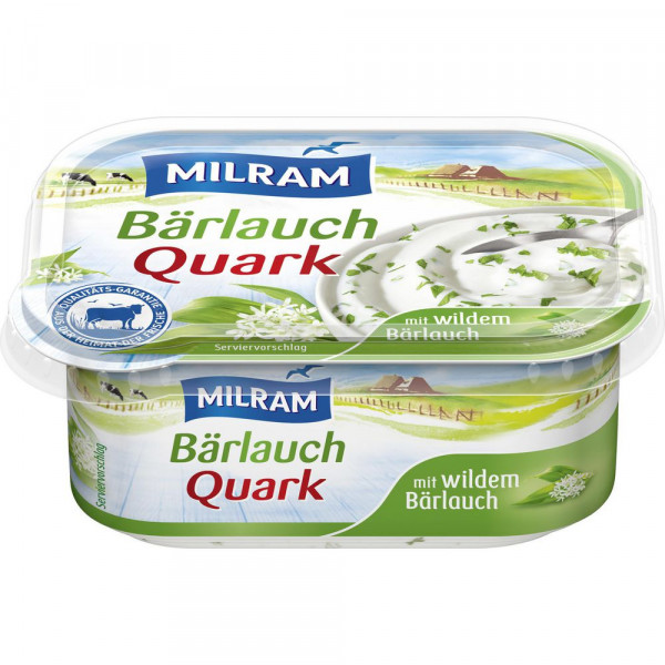Quark, Bärlauch