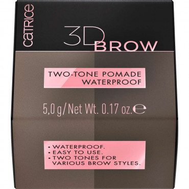 Augenbrauenpomade 3D Brow Two-Tone Pomade, Medium to Dark 020