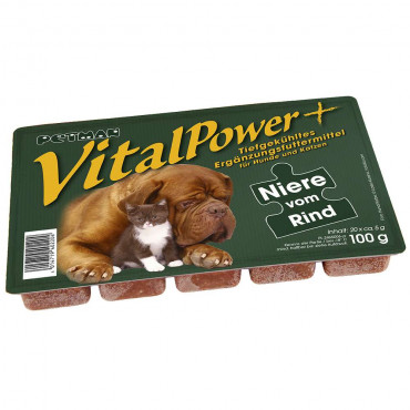 Hunde/Katzen Ergänzungsfuttermittel VitalPower+, Niere