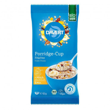Bio Hafer Porridge-Cup, Früchte