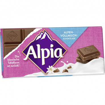 Tafelschokolade, Alpenmilch