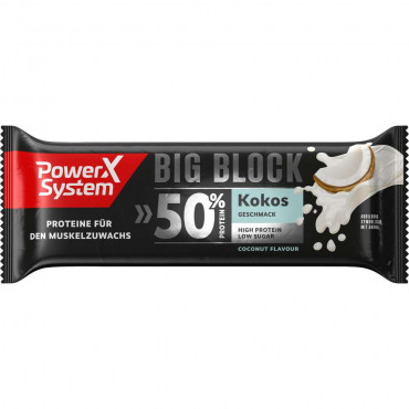Protein-Riegel Big Block, Kokos
