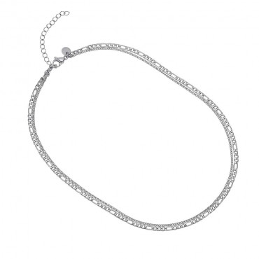 Damen Halskette aus Edelstahl (4056874026130)