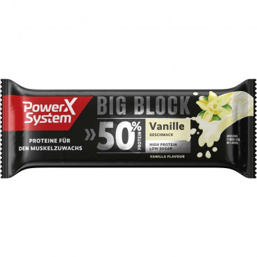 Protein Riegel Big Block, Vanille