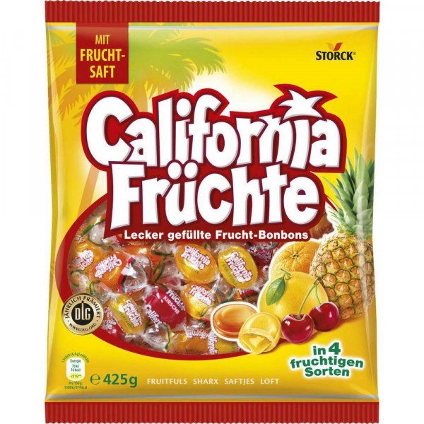 Fruchtbonbons California Früchte