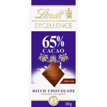 Excellence Tafelschokolade, 65 % Cacao Milchschokolade