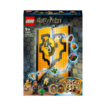 LEGO Harry Potter 76412 Hausbanner Hufflepuff, Hogwarts 2in1 Spielzeug