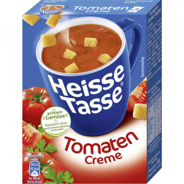 Heisse Tasse, Tomate/Creme