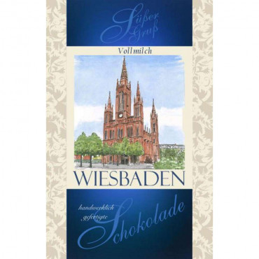 Tafelschokolade, Vollmilch, handgefertigt Wiesbaden