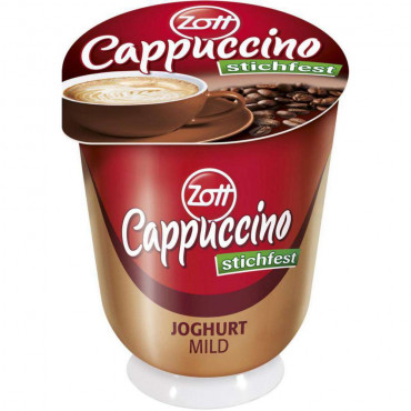 Joghurt mild, stichfest, Cappuccino