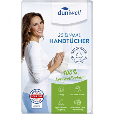 Duniwell Einmal-Handtücher, 4-lagig