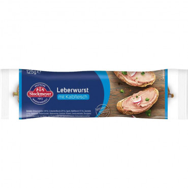 Kalbfleisch-Leberwurst