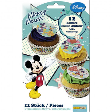 Zuckerdekoration Muffin, Mickey Mouse