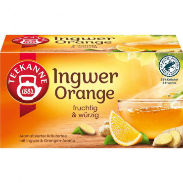 Früchtetee Ingwer-Orange