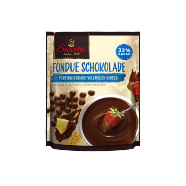 Schokolade, Fondueschokolade Vollmilch