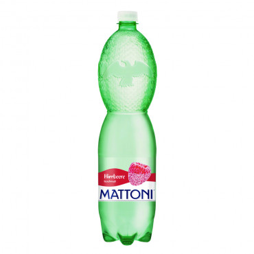 Mineralwasser Mattoni, Himbeer-Geschmack, sprudelnd