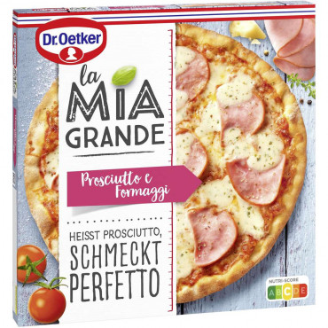 Pizza La Mia Grande Prosciutto e Formaggi, tiefgekühlt