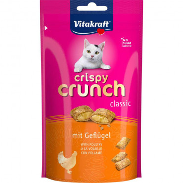 Katzen-Snack Crispy Crunch, Geflügel
