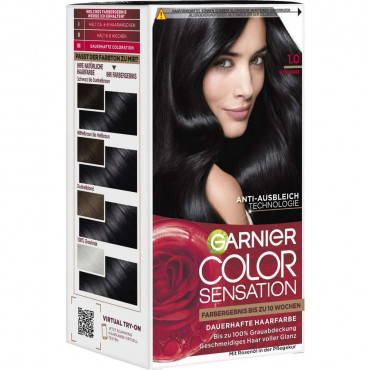 Haarfarbe Color Intense, 1.0 Schwarz