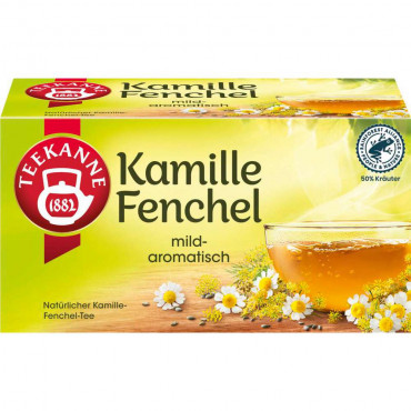 Kamille-Fenchel-Tee Kamille Fenchel wohltuend & aromatisch