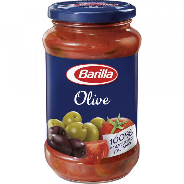 Pasta Sauce Olive mit Tomaten & Oliven