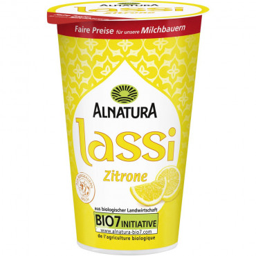 Bio Joghurt-Drink Lassi, Zitrone