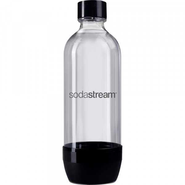 PET-Flasche 1L, schwarz