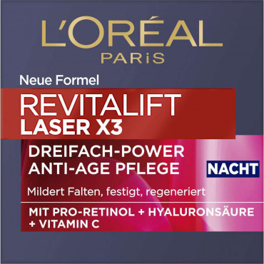 Nachtpflege Laser X3 Anti Age