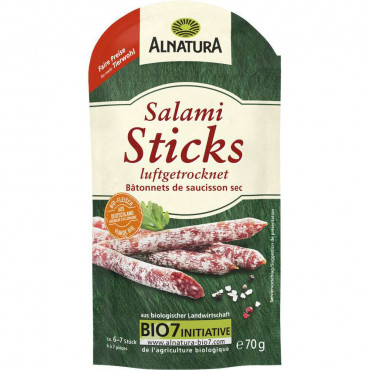 Bio Salami Sticks, luftgetrocknet