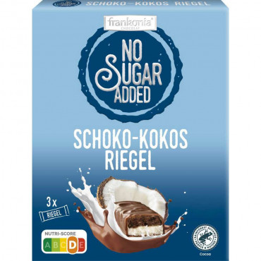Schoko-Kokos Riegel no sugar added