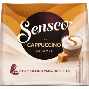 Kaffee Pads, Cappuccino/Caramel
