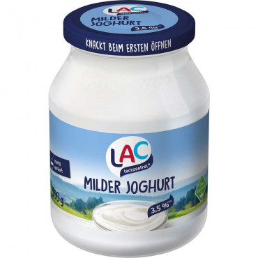 Joghurt mild 3,5% Fett, laktosefrei