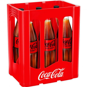 Cola, Zero (6x 1,000 Liter)
